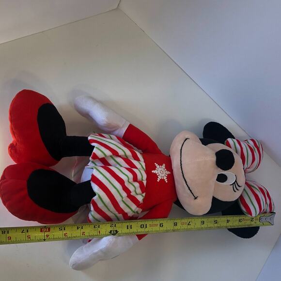 Minnie‎ Mouse Plush Toy Disney Holiday Mickey Mouse Christmas 22” - Picture 8 of 10